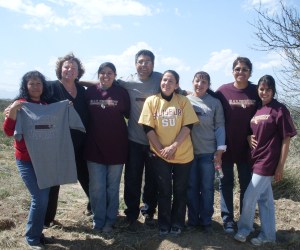 Students pictured in Mexico